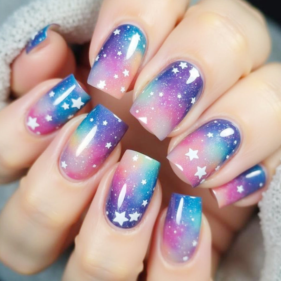 Galaxy-Inspired Nail Art Extensions Stornfield