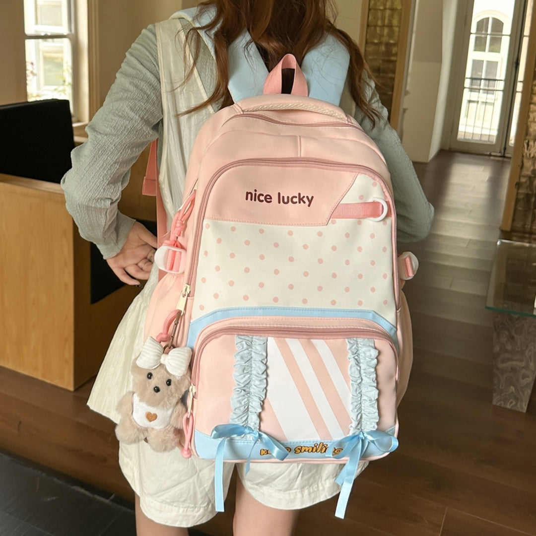 Stylish Multi-Functional Backpack with Cute Charms Stornfield