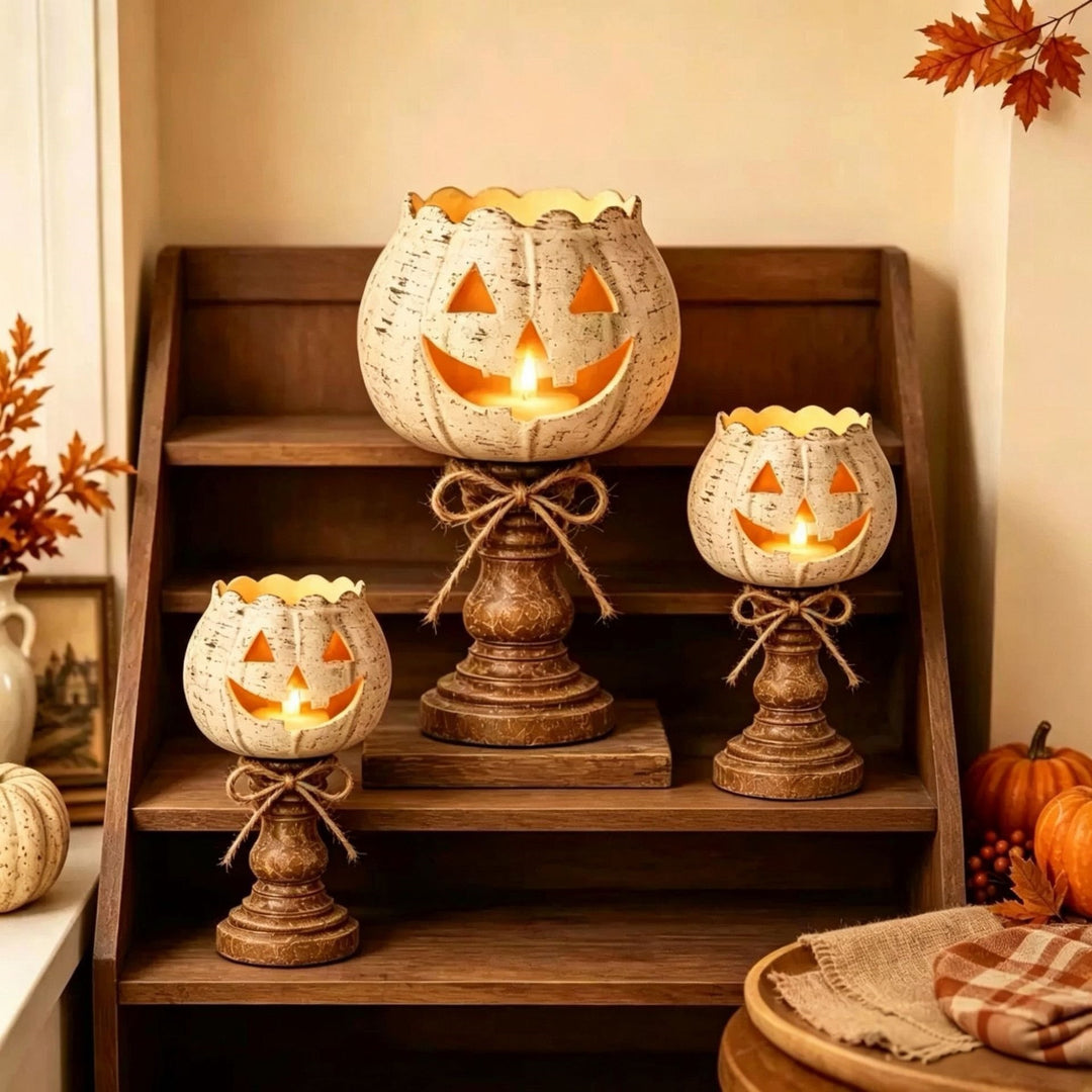 Decorative Pumpkin Lamp Stornfield