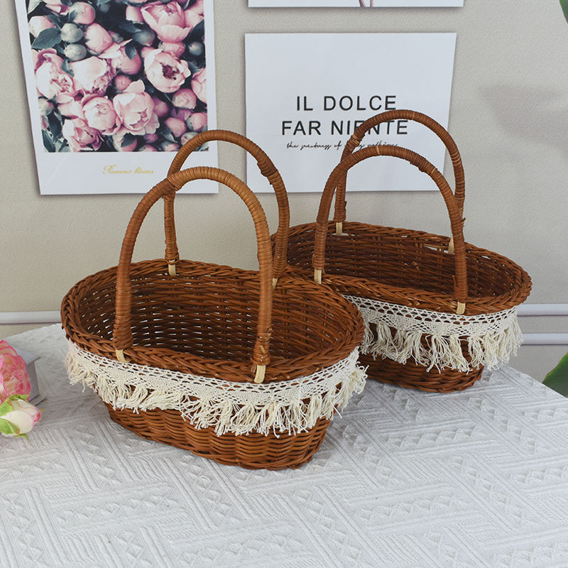 Stylish Wicker Picnic Basket Stornfield
