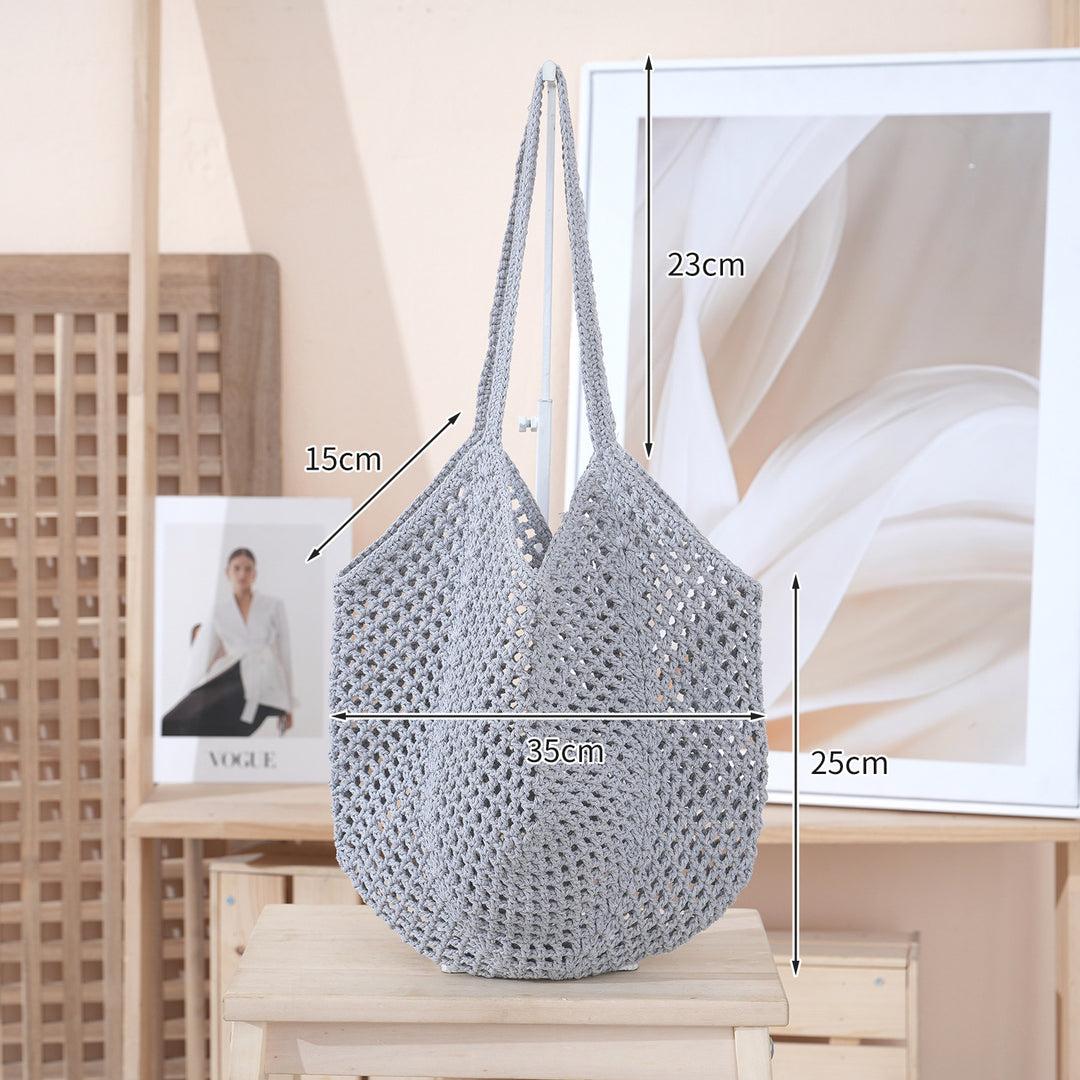 Handcrafted mesh tote bag Stornfield