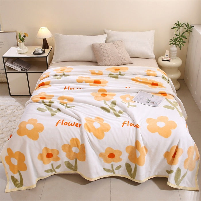 Women soft plush blanket with playful design Stornfield