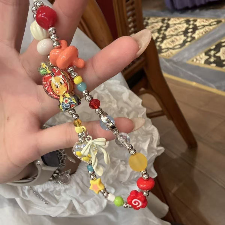 Fun-Themed Beaded Charm Eyewear Lanyard Stornfield