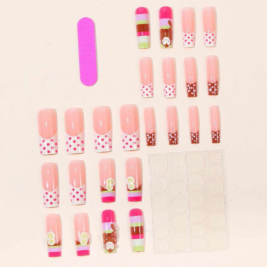 Playful 3D Fruit-Themed Nail Art Extensions Stornfield