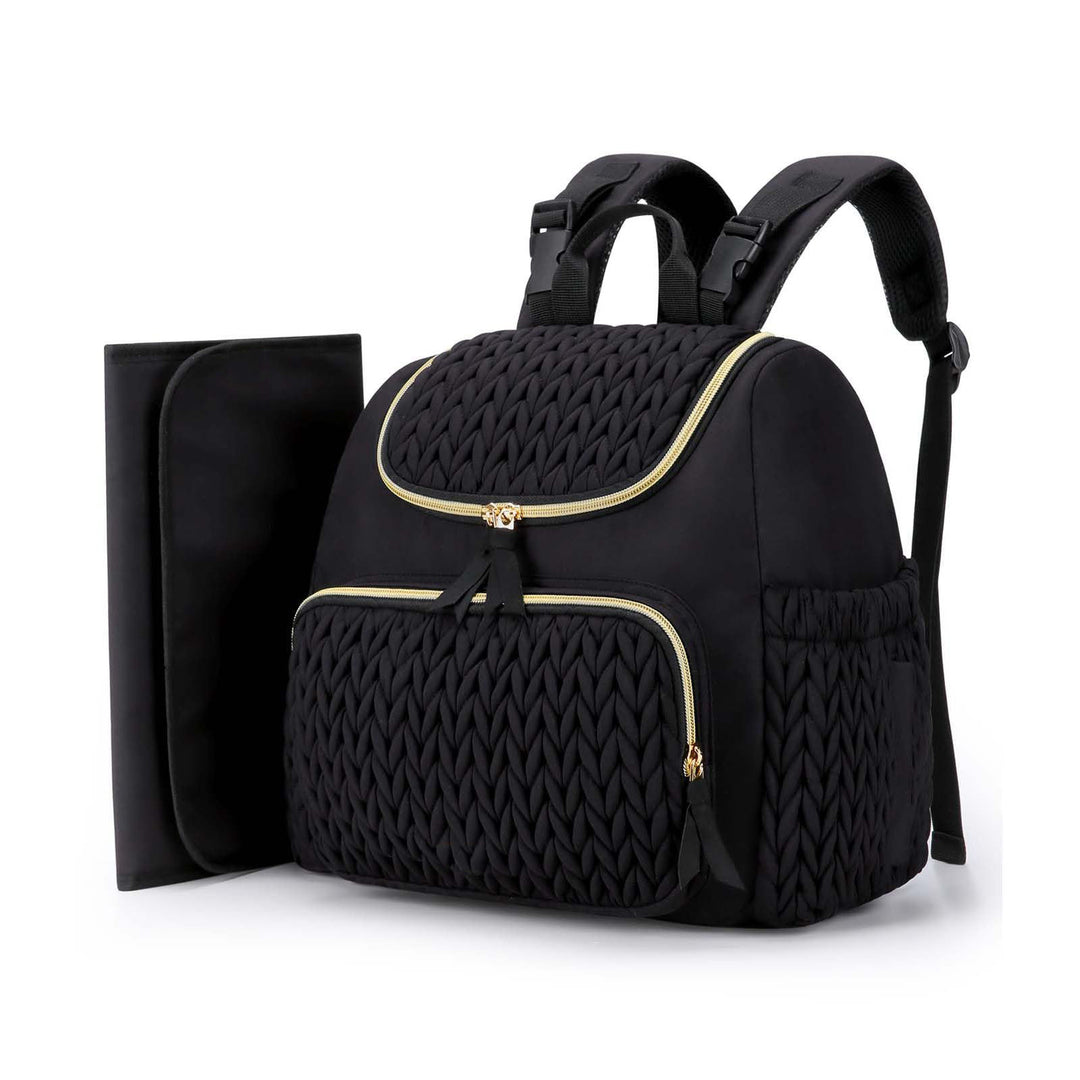 Women's Fashion Backpack with Woven Design Stornfield