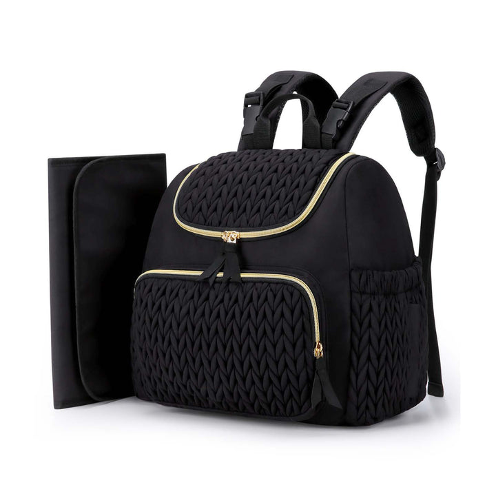 Women's Fashion Backpack with Woven Design Stornfield