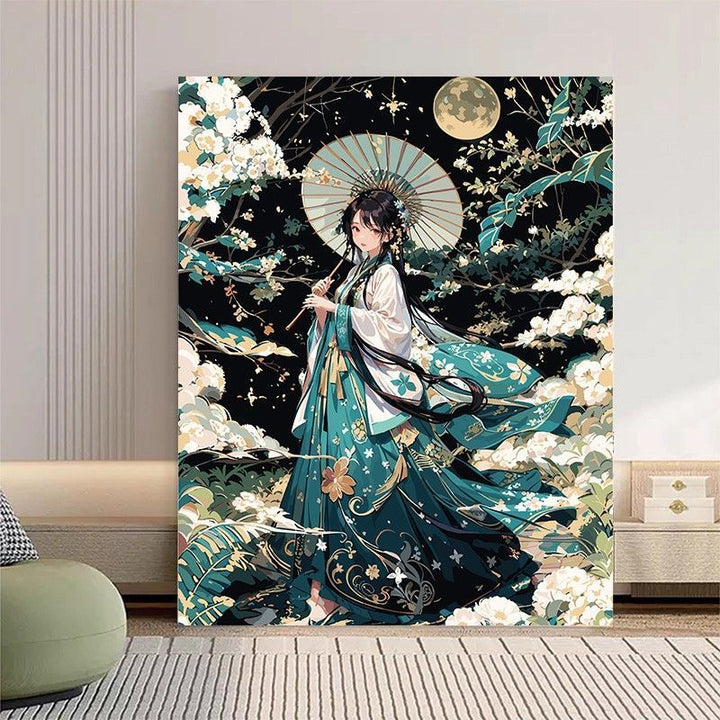 Cozy Home Illustration Canvas Art Stornfield