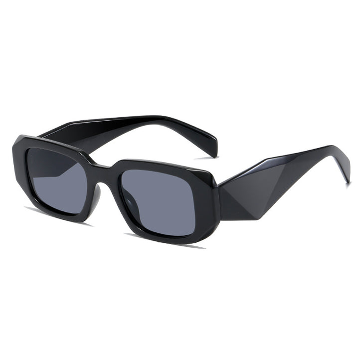Women’s square designer sunglasses with modern accented frame Stornfield