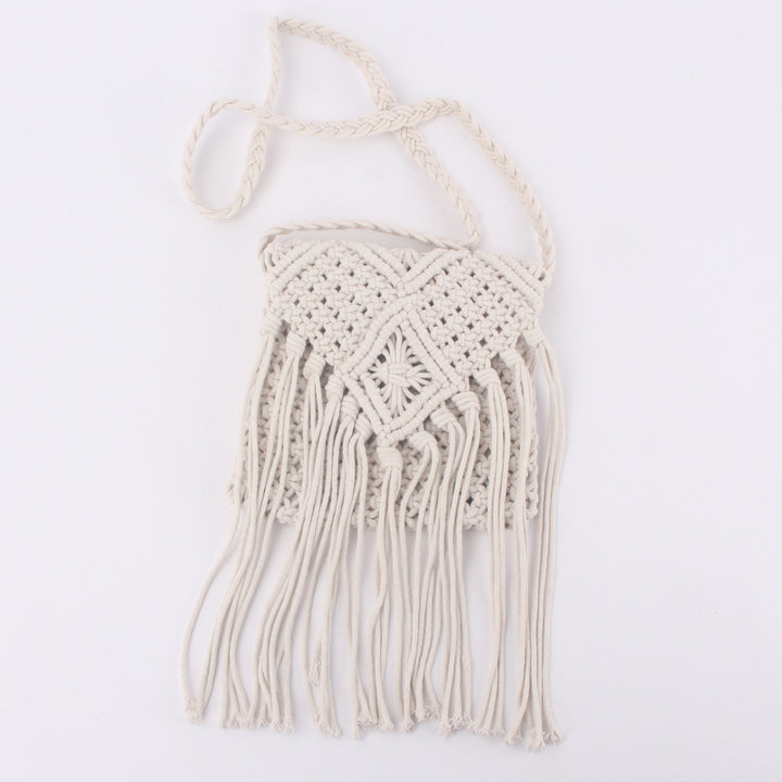 Hand-knotted fringe bag Stornfield