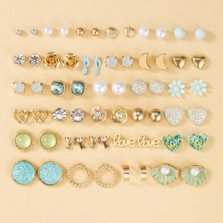 Earring set with versatile motifs Stornfield