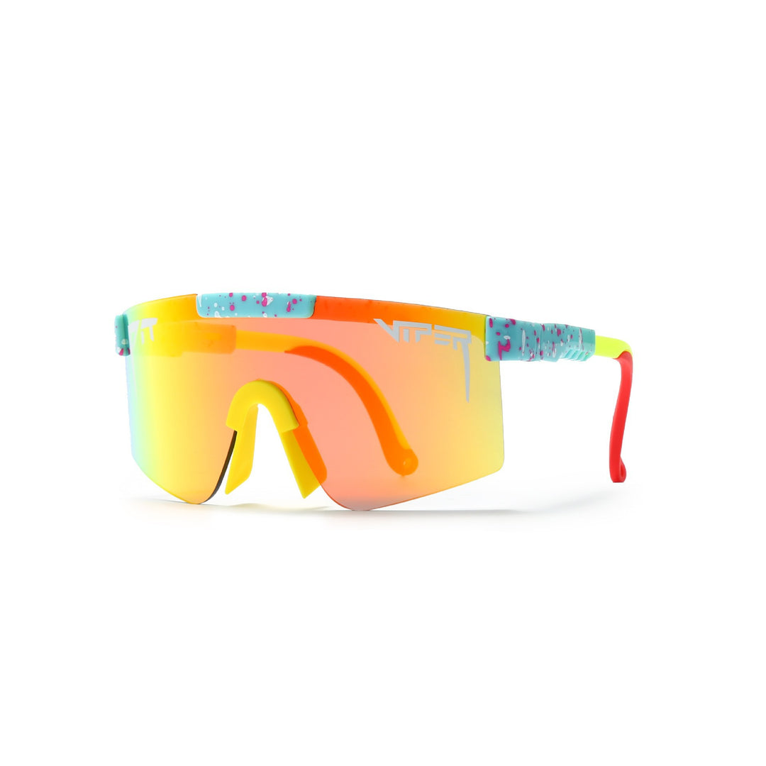 Women's sporty racing goggles with high UV protection and comfortable, ventilated frame Stornfield