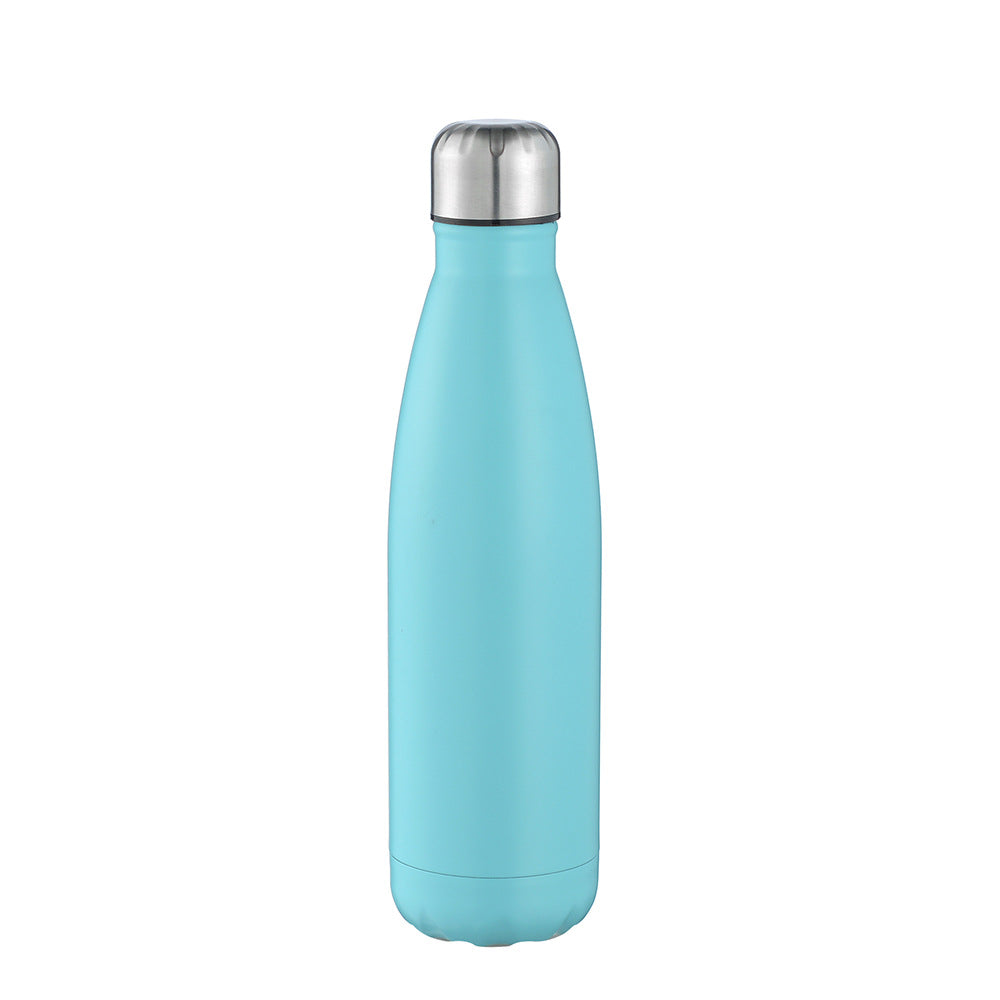 Unisex double-walled insulated bottle made of stainless steel with vacuum insulation and leak-proof screw cap Stornfield