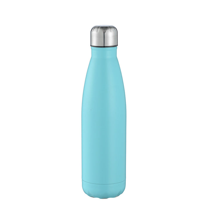 Unisex double-walled insulated bottle made of stainless steel with vacuum insulation and leak-proof screw cap Stornfield