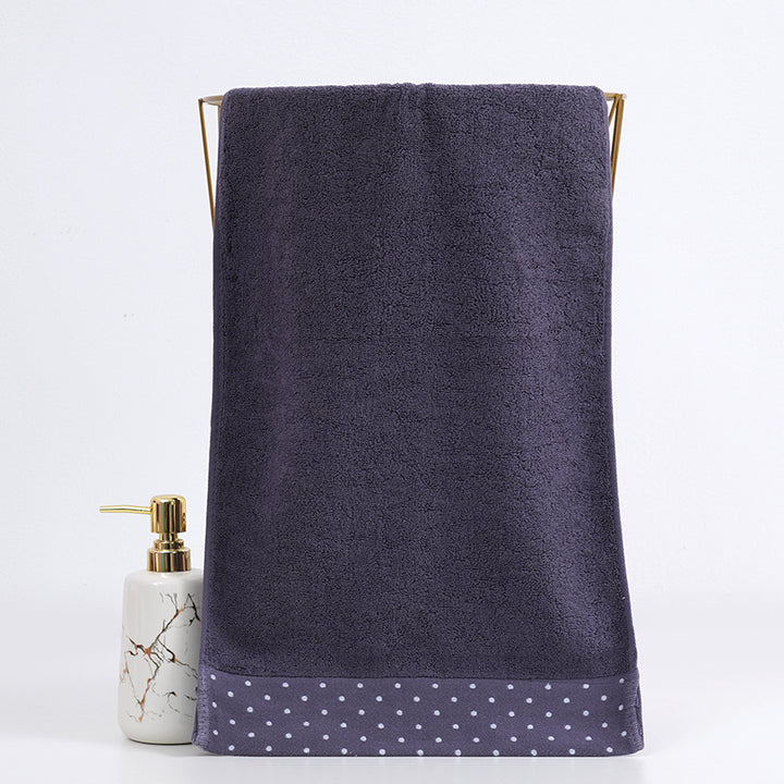 Terry Towel With Stylish Polka Dot Design Stornfield