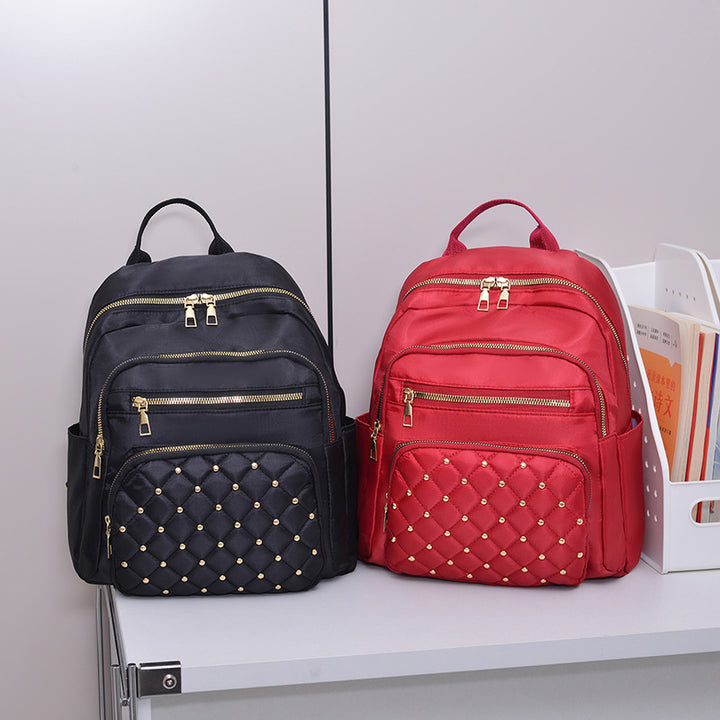 Chic Quilted Backpack with Multiple Pockets Stornfield