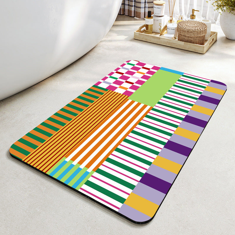 Cheerful Decorative Entrance Mat Stornfield