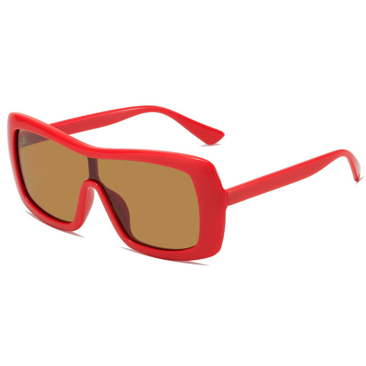 Women's stylish oversized sunglasses in futuristic design Stornfield