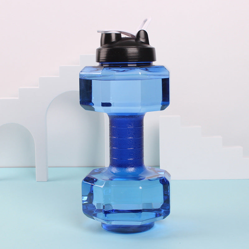 Unisex Fitness Water Bottle in Original Dumbbell Shape Stornfield