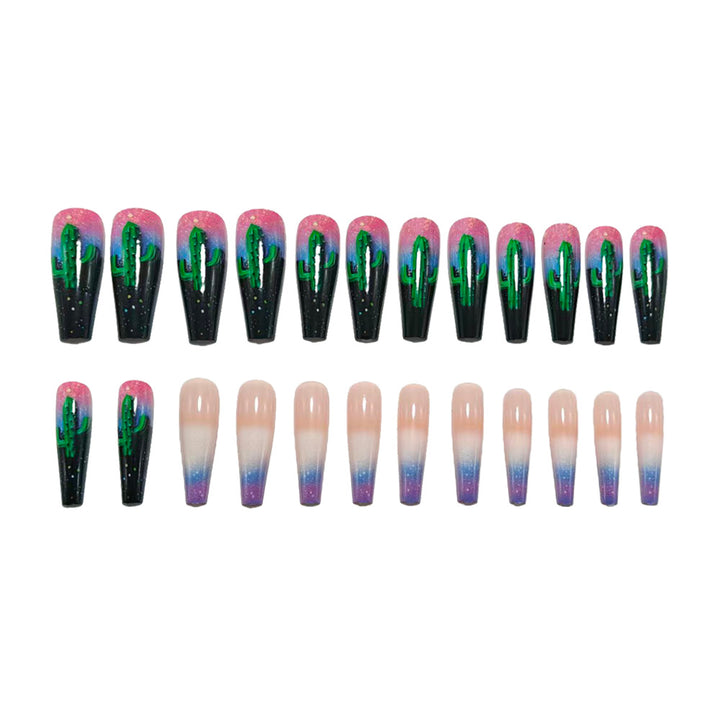 Creative Nail Art with Cactus Design Stornfield