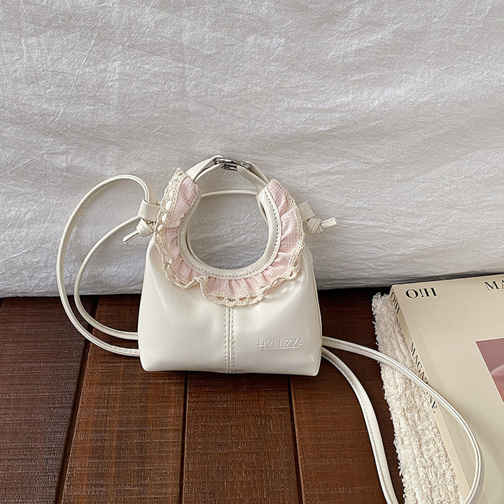 Ruffled Mini Handbag