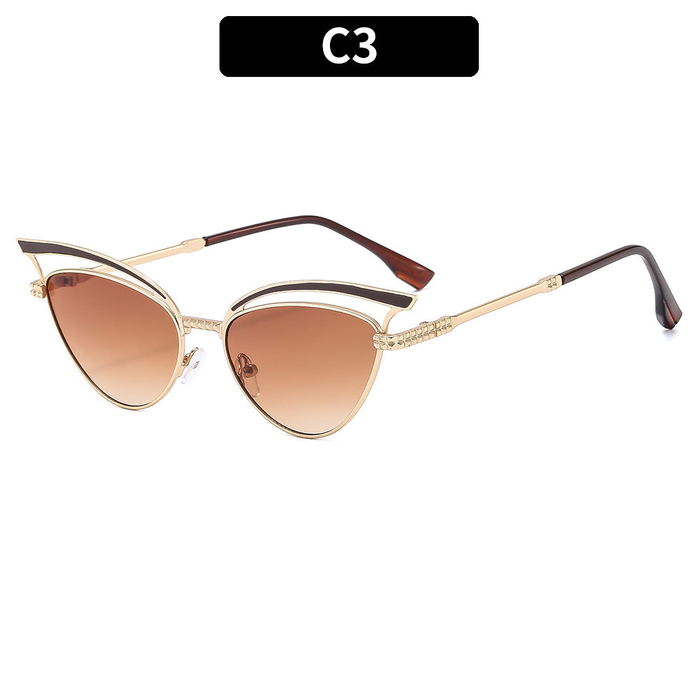 Elegant Cat-Eye Sunglasses