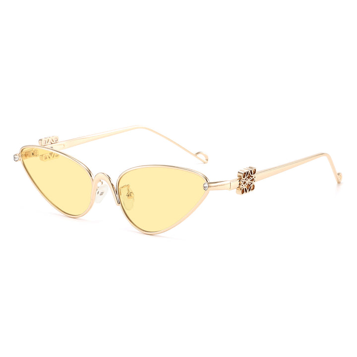 Women's Cat-Eye Sunglasses with Elegant Accents and UV Protection Stornfield