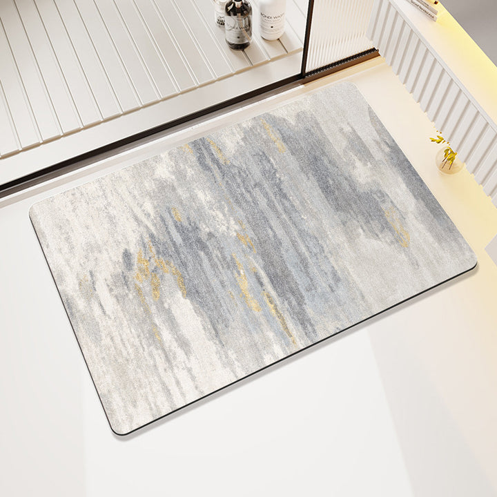 Modern Abstract Leaf Design Area Rug Stornfield