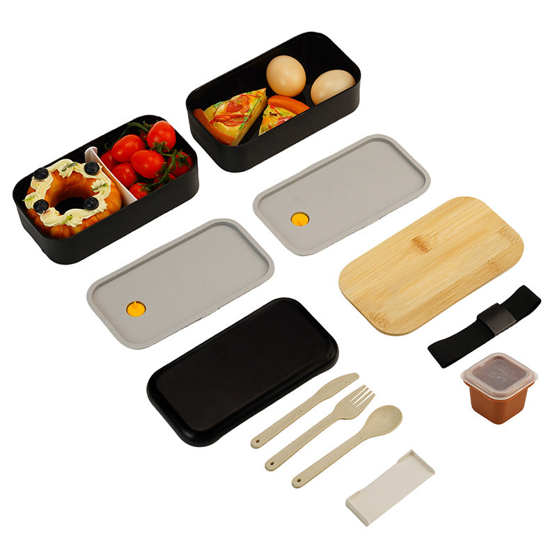 Multi-Tiered Lunch Container Set