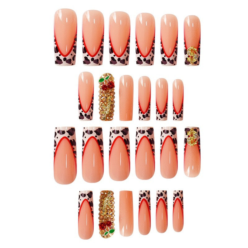 Decorative Gem-Embellished Nail Enhancements Stornfield