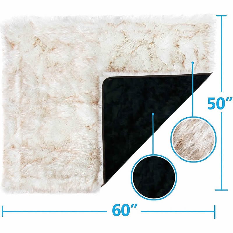Unisex soft pet blanket with luxurious plush Stornfield