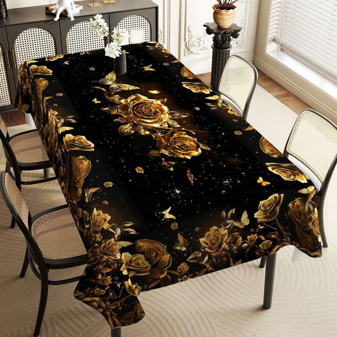 Decorative Stone Pattern Tablecloth