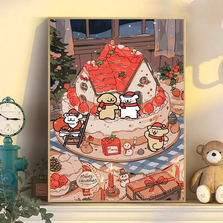 Playful Cartoon Dog Wall Art Stornfield