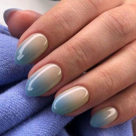 Premium Ombre Press-On Nails Stornfield