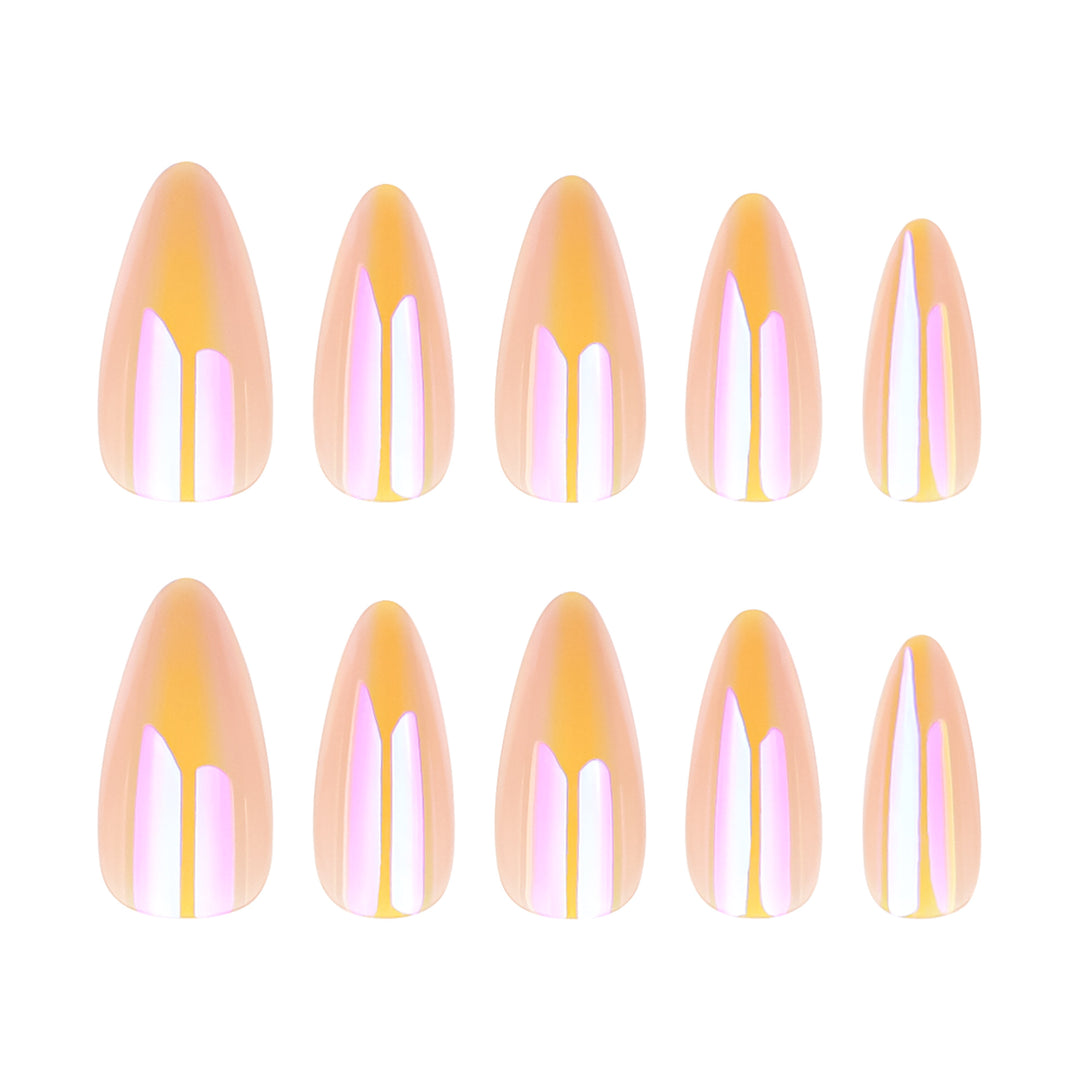 Stylish and shimmering nail extensions Stornfield