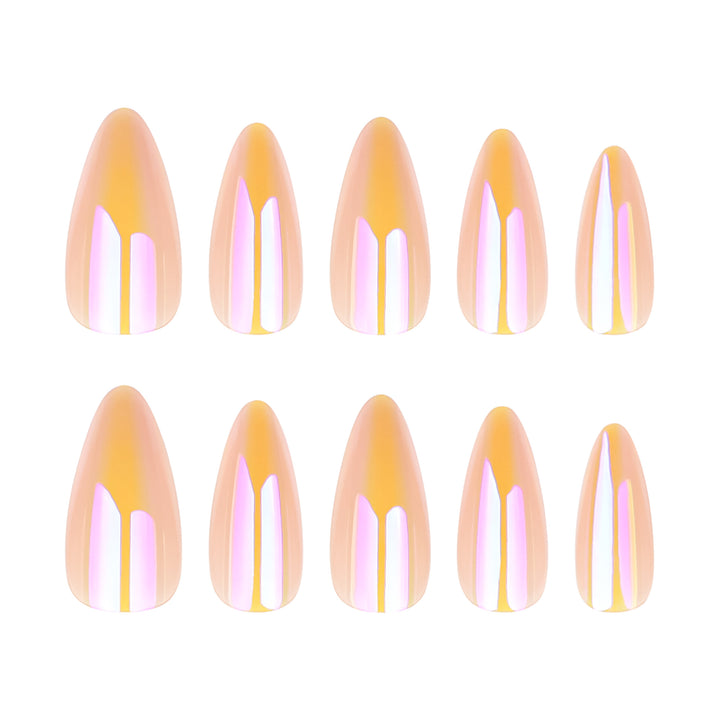 Stylish and shimmering nail extensions Stornfield