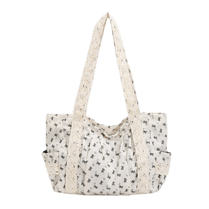 WoElegant Floral Print Tote Bag Stornfield