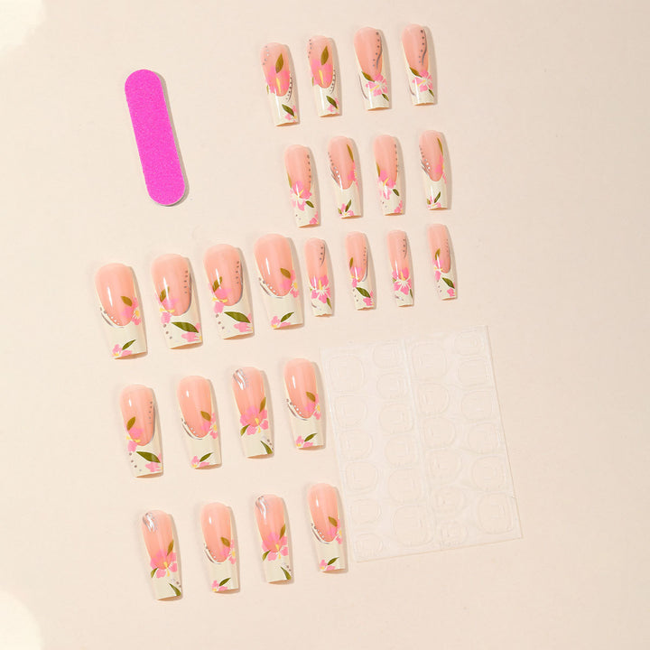 Floral Effect Nail Art Extensions Stornfield