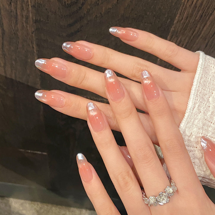Ombre Glossy Press-On Nail Set  1791773861