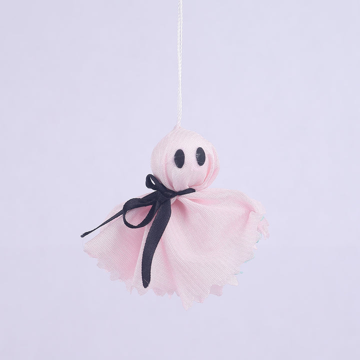 Decorative ghost figure made of satin