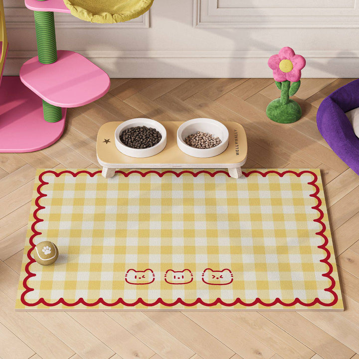 Playful Pet Feeding Mat