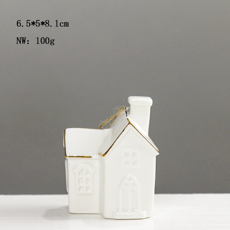 Decorative House-Shaped Ceramic Stornfeild