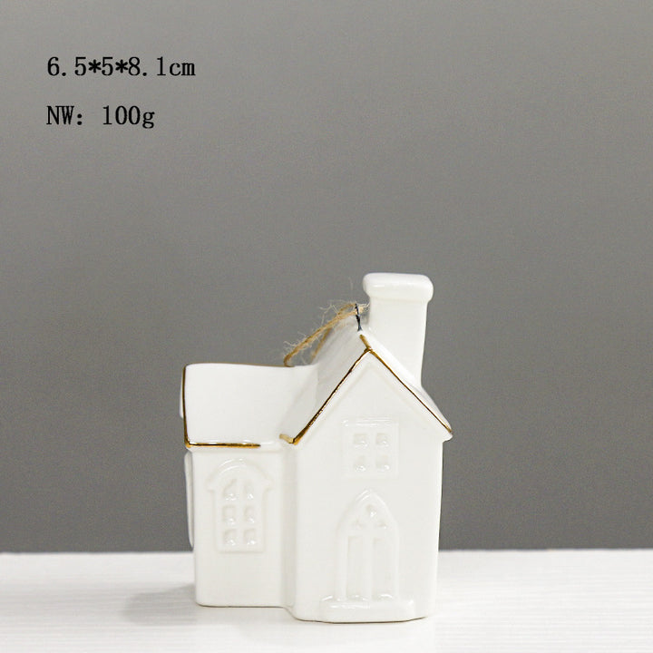 Decorative House-Shaped Ceramic Stornfeild
