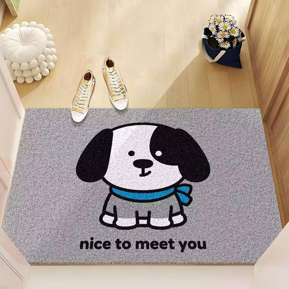 Dog-Themed Welcome Mat