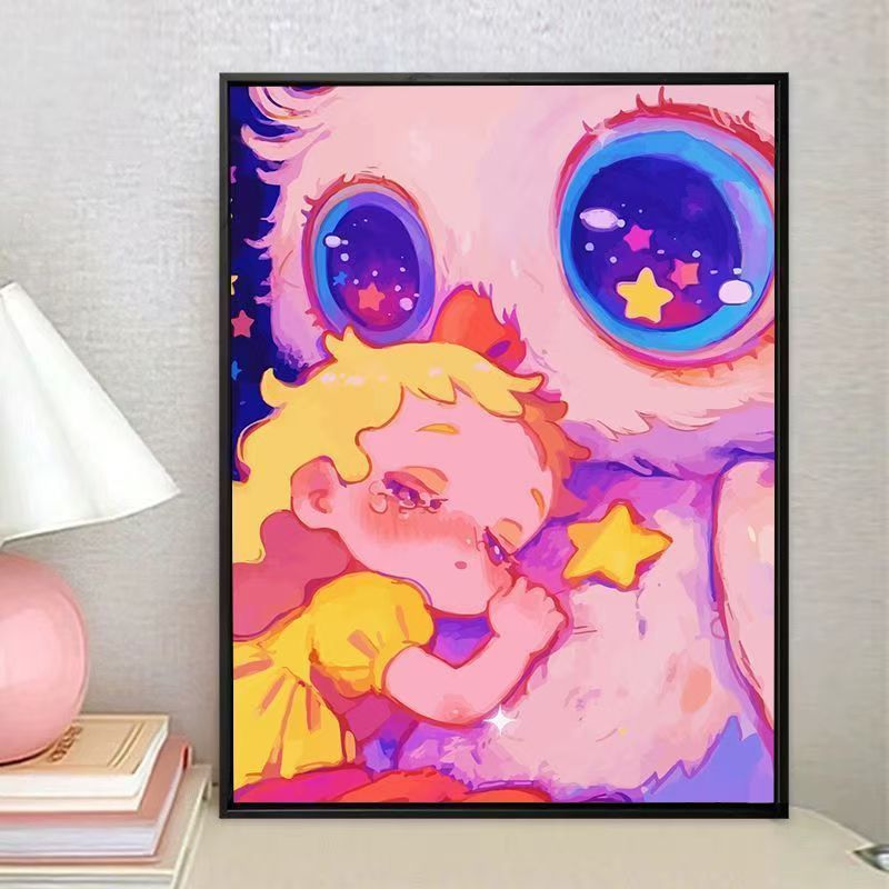 Whimsical Fantasy Character Canvas Art Print Stornfield