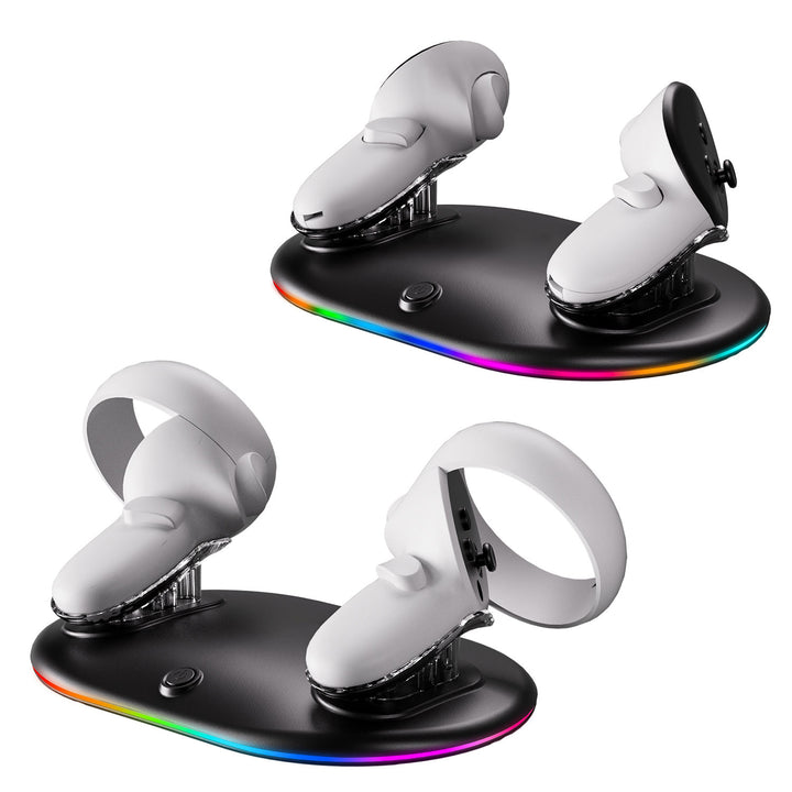 Gaming accessories charger with RGB lighting Stornfield