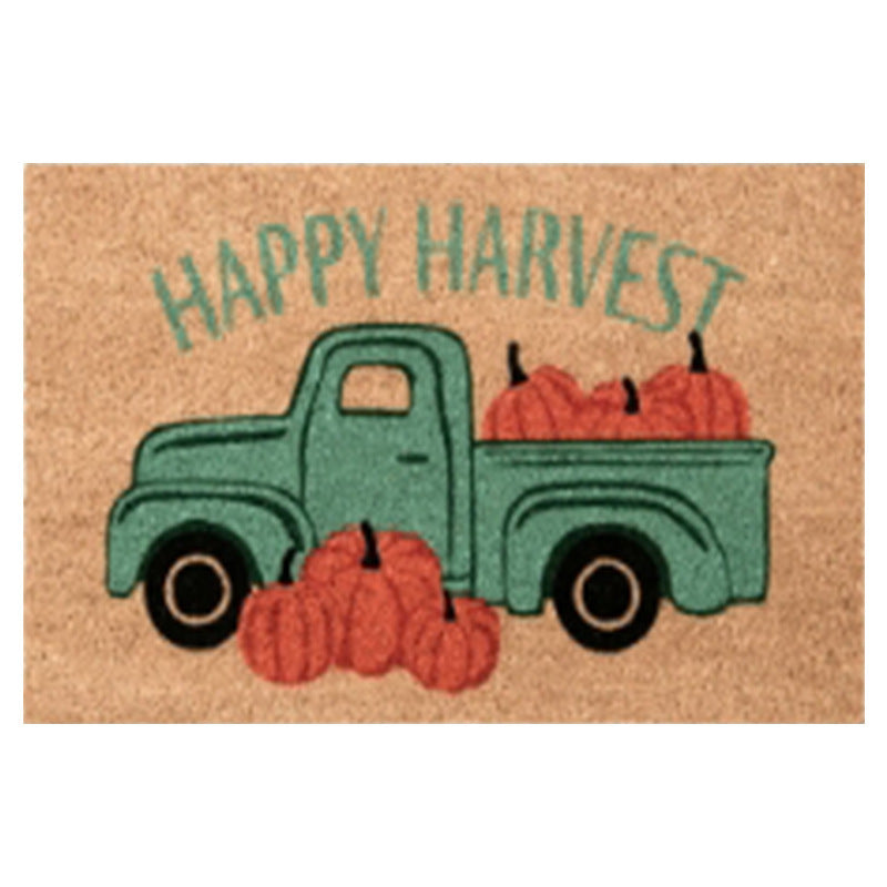 Halloween-Themed Decorative Doormat