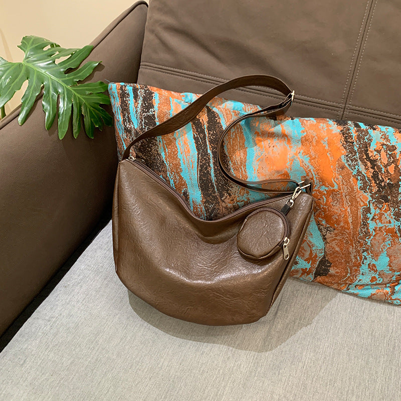 Casual Slouchy Shoulder Bag