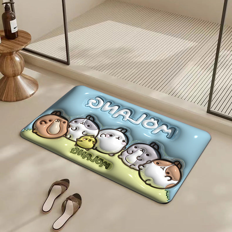 Fun Graphic Bath Mat