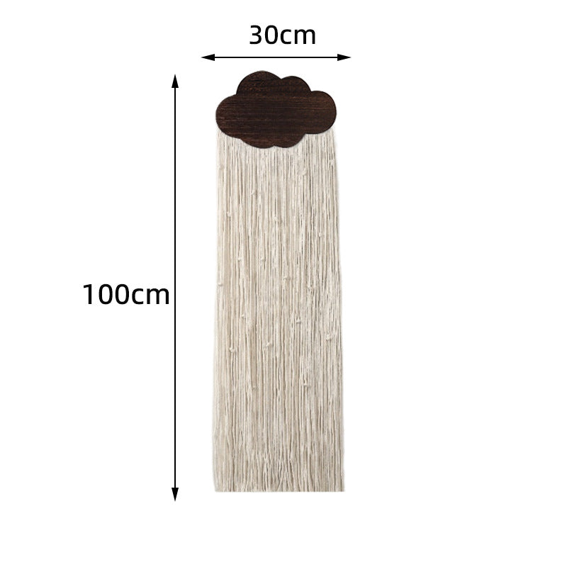 Macrame Wall Decor with Cloud Motif Stornfield