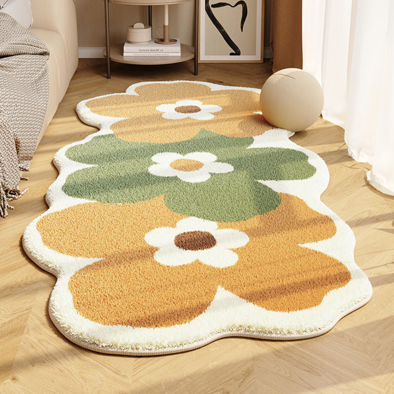 Cute Flower-shaped Rug